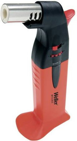 Weller Gasbrenner mit Piezo-Zündung bis 1300°C in Rot - Bild 1