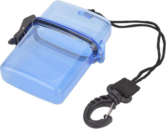 KaiSai Transparente Kunststoff-Unterwasser-Kajak-Dichtungsbox mit Seilhaken in Grau - Bild 1