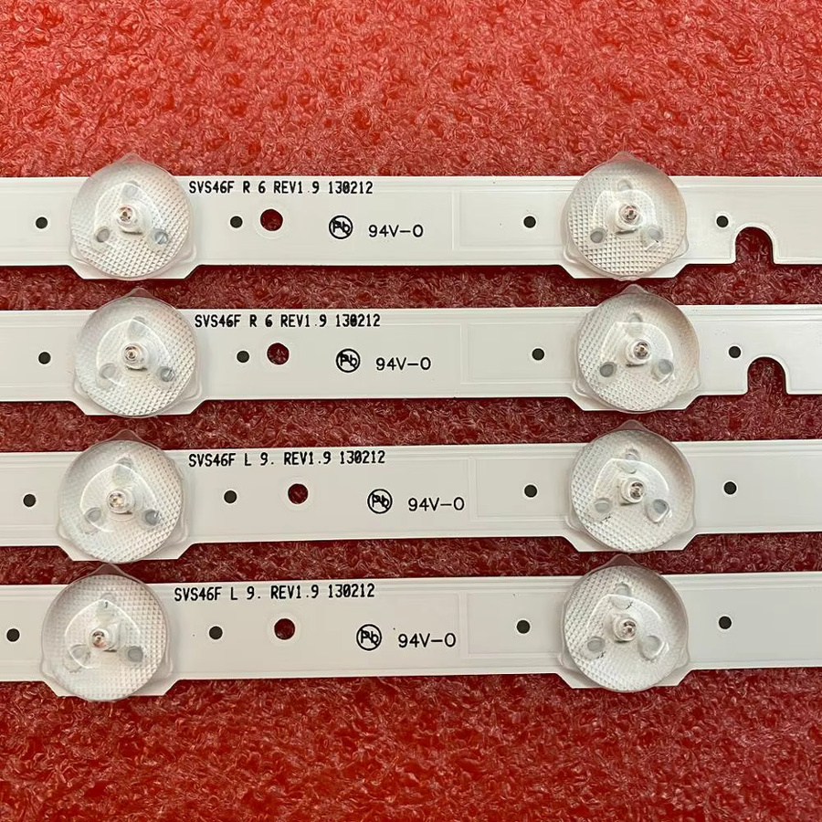 LED-Streifen für Samsung TV Modelle UE46F6270SS UE46F6640SS UE46F6100AW UE46F5000 UE46F5370SS UE46F6800 UN46F6300AF UE46F6400AW Ersatz-Backlight Set BN96-25308A in Weiß - Bild 2