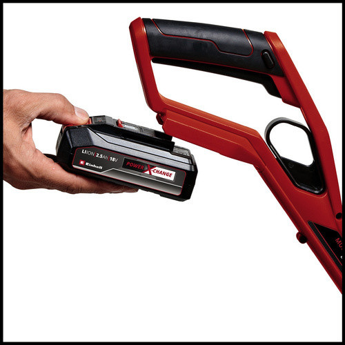 Einhell Akku-Rasentrimmer GE-CT 18/30 Li-Solo Power X-Change mit Nylonline und Teleskopstange, rot/schwarz - Bild 2