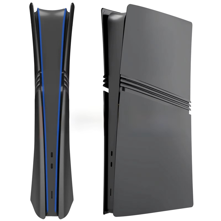 JazPlate Custom Side Face Panel Shell für PlayStation 5 Pro Digital Edition in Schwarz - Bild 4