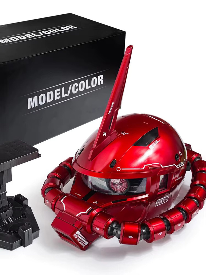 Bandai Gundam Zaku Auto-Armaturenbrett-Ornament, Modell mit LED-Augen - Bild 4