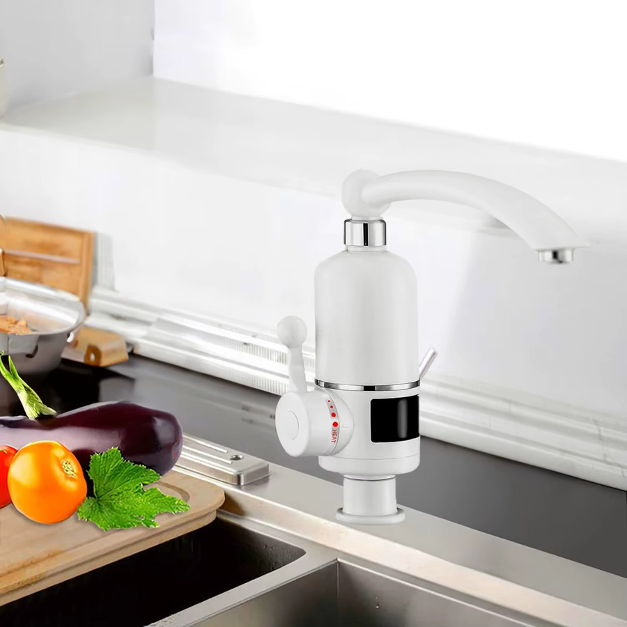Vitolog Elektrischer Durchfluss-Warmwasserbereiter für Küche und Badezimmer mit 3000 W - Bild 2