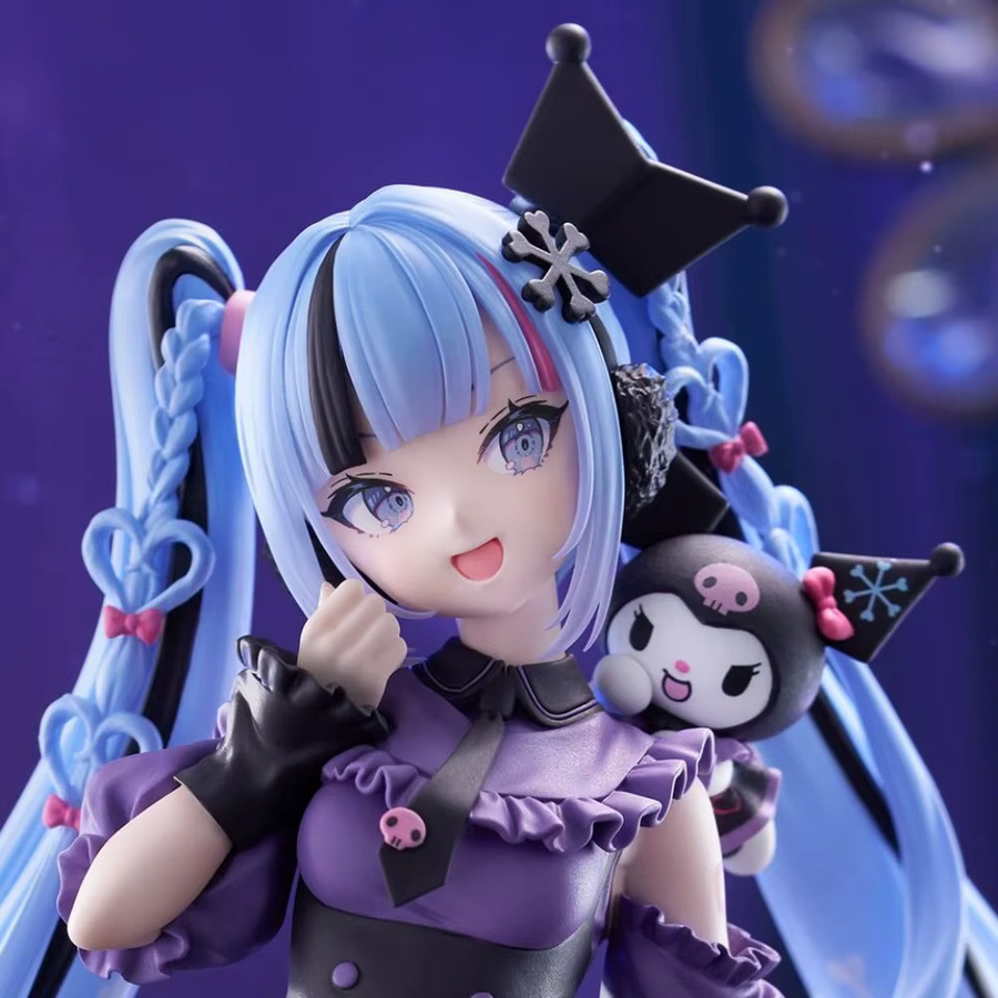 FuRyu Vocaloid Hatsune Miku Trio-Try-iT Figur Snow Miku Kuromi, 19cm, ab 15 Jahren - Bild 2