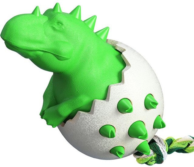 Dinosaurier-Ei Hundemolarstab, Hundespielzeug - Bild 1