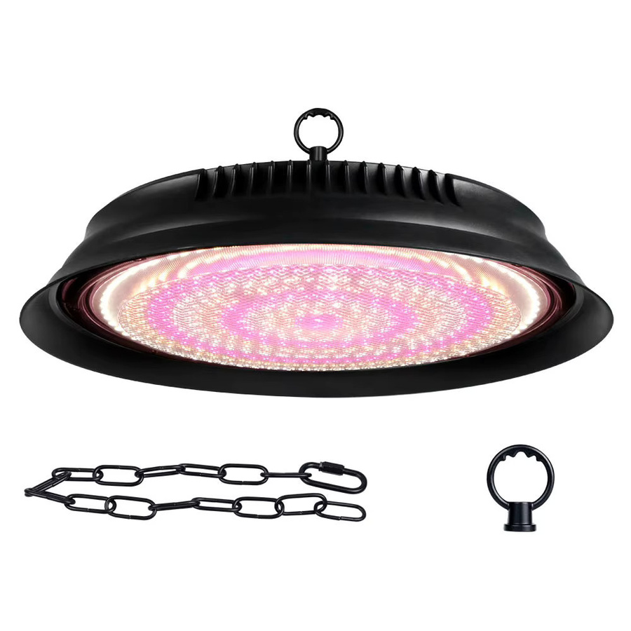 250 W LED Vollspektrum Pflanzenlampe für Hydrokultur und Gewächshäuser in Schwarz - Bild 6