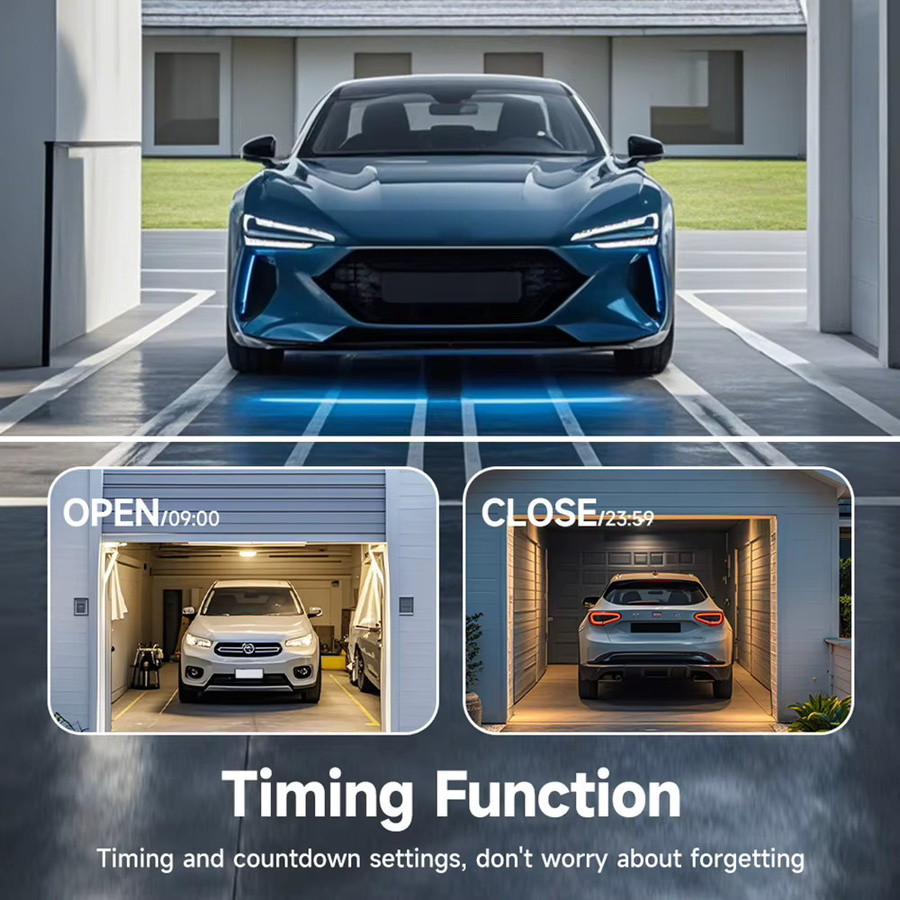 Tuya Zigbee Smart Home Garagentor-Controller in Weiß mit App-Fernbedienung und Sprachsteuerung für Alexa und Google Home - Bild 6