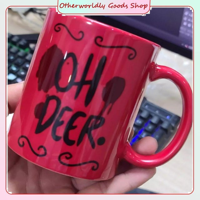 Hazbin Hotel Alastor Keramikbecher in Rot von Bandai als Anime Merchandise - Bild 1
