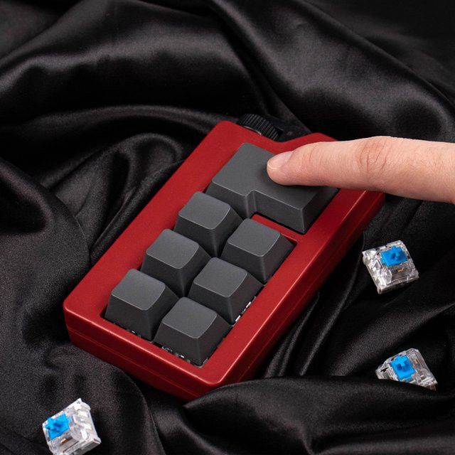 Venit Keys Mechanische Tastatur Schalter Tastenkappen Spielzeug, Schwarz Rot - Bild 1