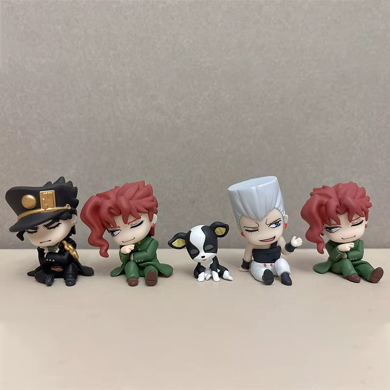 Bandai Jojos Bizarre Adventure Q-Version, Desktop-Ornament Modell, 4-teiliges Set - Bild 3