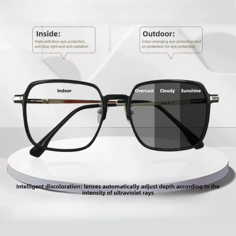 DIXSG Lesebrille, Vollrand, square, black, unisex - Bild 2