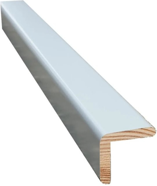 Döllken Profiles Winkelleiste Kiefer Grau B/T: 27 x 27 mm, Länge: 2400 mm - Bild 1