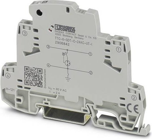 Phoenix Contact Überspannungsschutz-Ableiter TTC-6-GDT-C-24AC-UT-I in Grau - Bild 1