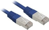 Sharkoon Patchkabel RJ45 Cat.5e FTP Ethernet/LAN in Blau, Länge: 10,0 m - Bild 1
