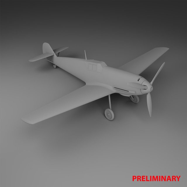 Revell Messerschmitt Bf109E-3 Starter Kit, 1:72, ab 10 Jahre - Bild 1