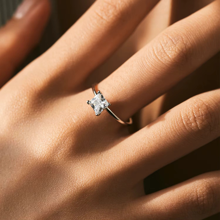 MODIAN Ring 925 Silber, Zirkonia, Damen - Bild 2