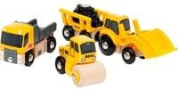 BRIO World Baustellenfahrzeuge Spielfahrzeug Set gelb - Bild 1