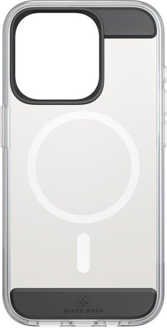 Black Rock Mag Air Protection Cover für Apple iPhone 15 Pro, Schwarz, MagSafe kompatibel und stoßfest - Bild 1