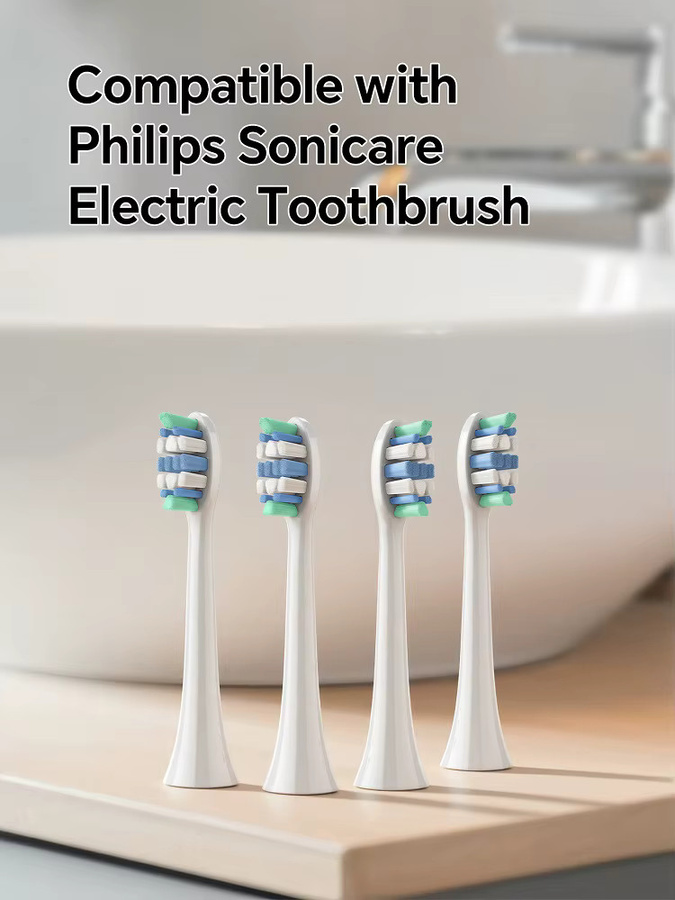 Philips Ersatzbürstenköpfe für elektrische Zahnbürsten, 4-20 Stück - Bild 2