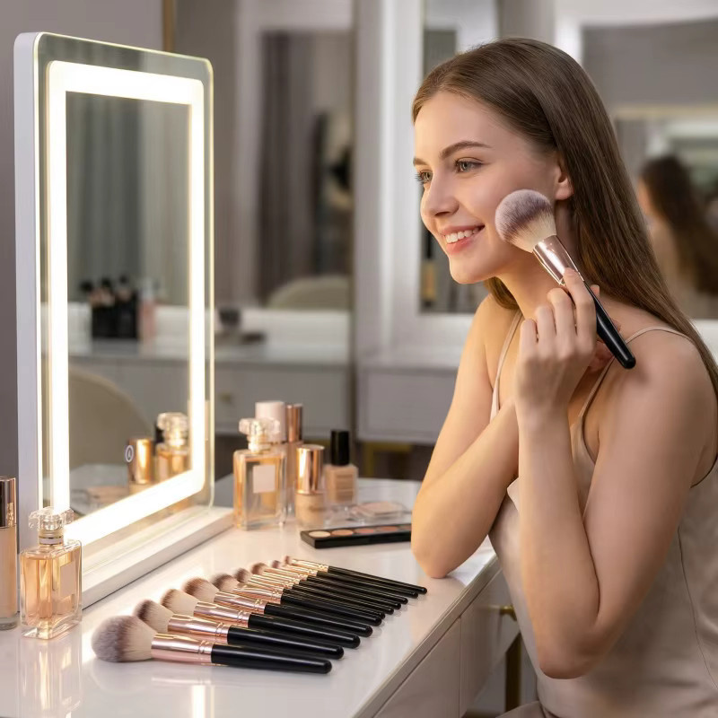 RUNTOIN Make-up-Pinsel-Set, 3-20-teilig, Damen - Bild 3
