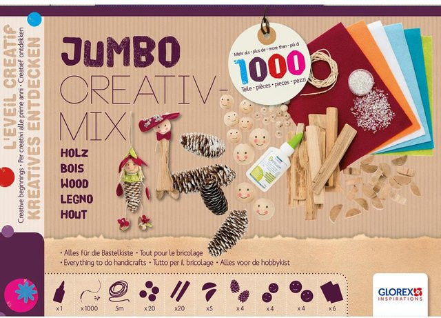 GLOREX Grundmaterial-Box Holz Multi - Bild 1