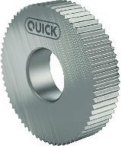 QUICK Rändelrad PM AA in Silber, B/T/H: 21,5 x 5 x 8 cm - Bild 1
