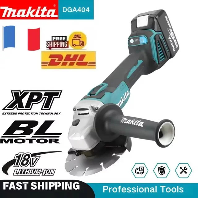 Makita DGA404 LXT 18V Bürstenloser Akku-Winkelschleifer mit 125 mm Scheibendurchmesser - Bild 1