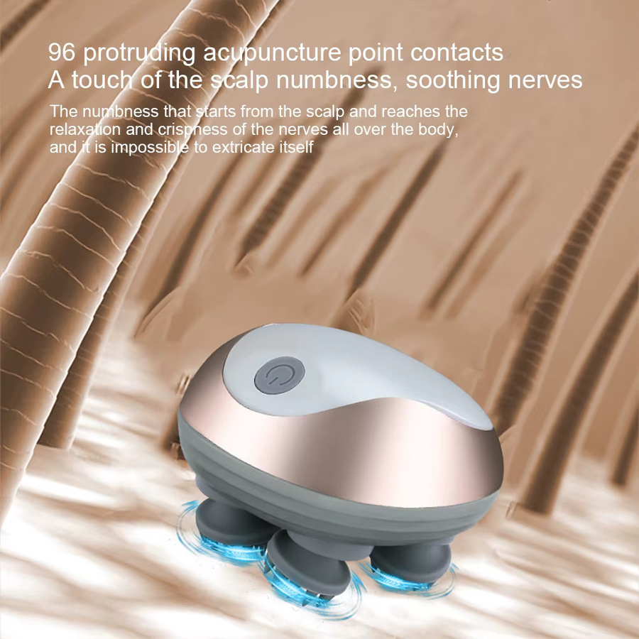 SANPKON Kopfmassagegerät, 6-Modus, magnetische Knet- und Vibrationsfunktion - Bild 3