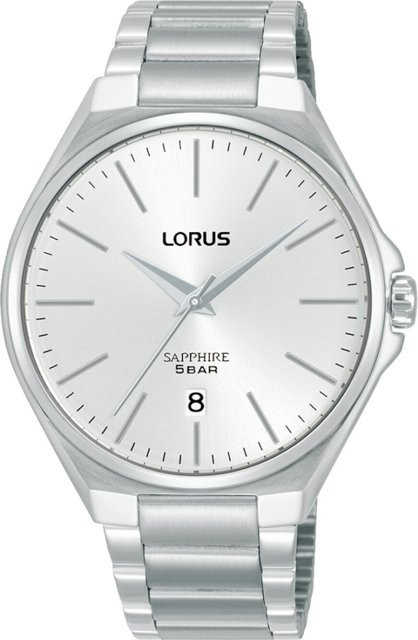 Lorus Herrenuhr, Quarz, Edelstahl, Silber, 40 mm, 5 ATM - Bild 1