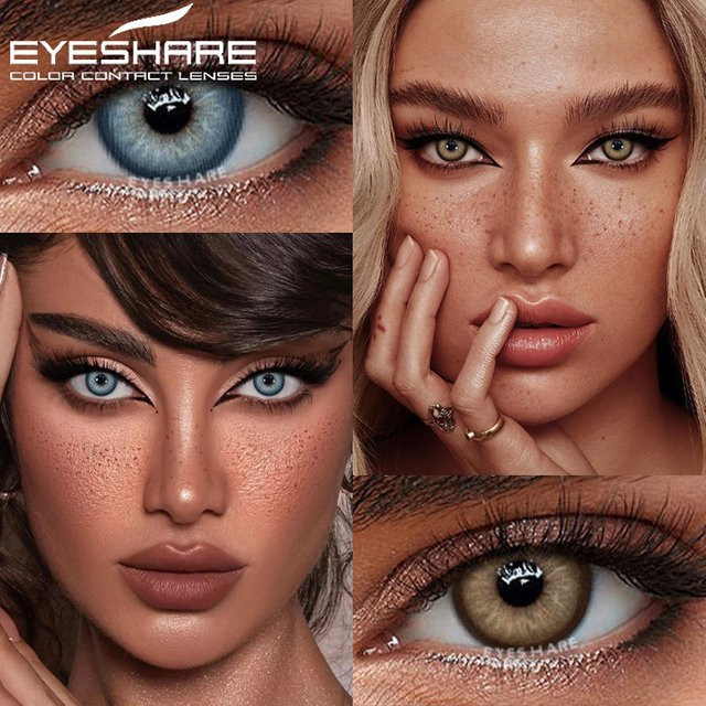 Eye share Farb kontaktlinsen, Jahreslinsen, 2 Linsen - Bild 1