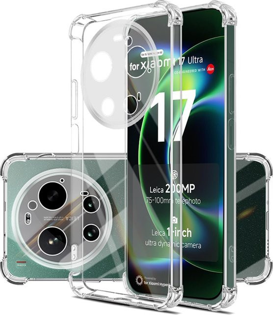 Transparente Kristall TPU Softcover Schutzhülle für Xiaomi 17 Ultra - Bild 1