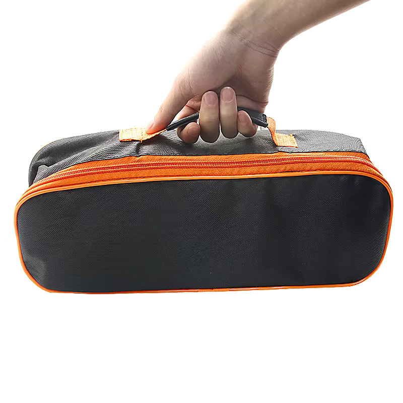 WHPHous Tragbare Werkzeugtasche aus wasserdichtem Oxford-Stoff in Schwarz - Bild 2