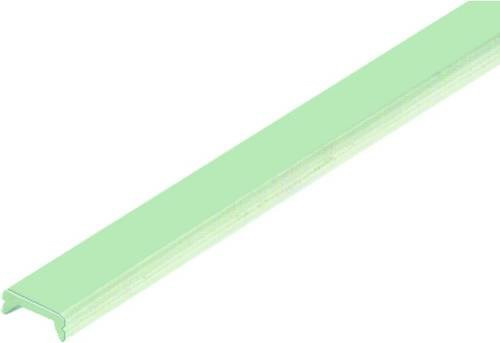 Weidmüller Abdeckung 1430760000 transparent und grün, 1 m - Bild 1