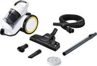 Karcher VC 3 Bodenstaubsauger in Weiß und Schwarz - Bild 1