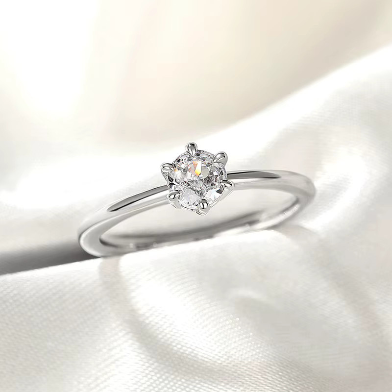 Huitan Zirkonia-Ringe, Silber, Damen - Bild 2