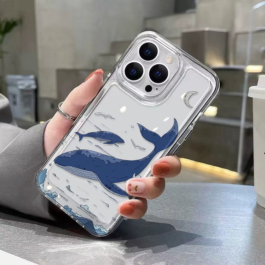 Silikon-Handyhülle mit Fisch-Motiv für Samsung Galaxy S25 Ultra und S24 FE - Bild 3
