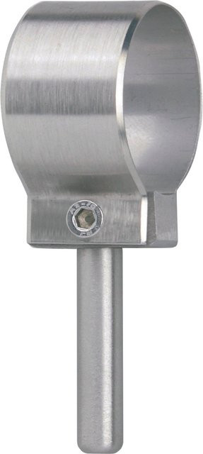 Handlaufschelle für Rundstabkonsole von Dieda aus Edelstahl in Silber - Bild 1