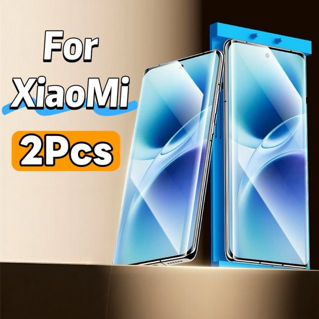 2er-Pack HD-Displayschutzfolie für Xiaomi 10, 11, 12, 13, 14, 15 Serie in Transparent - Bild 1