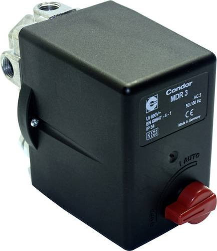 Aerotec Druckluft-Druckschalter in Schwarz (9063057) - Bild 1