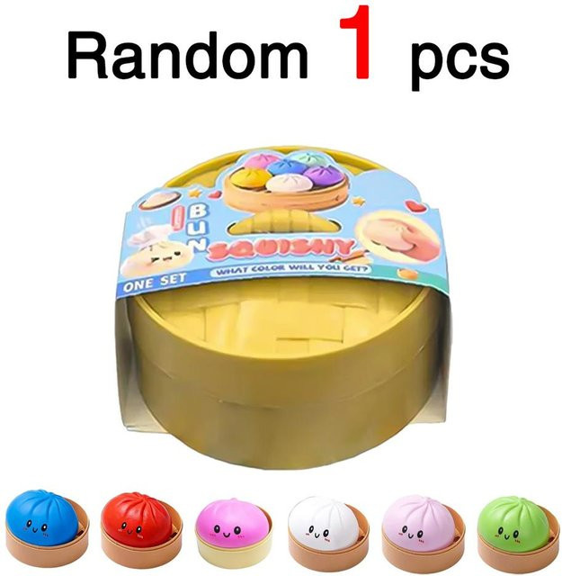 BC Pet Supplies Bunte Simulierte Knödel Squishy, Knetspielzeug, mit Box - Bild 1