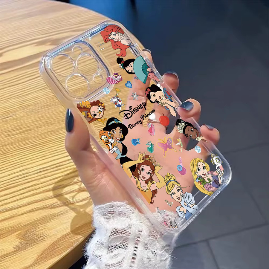 Disney Prinzessin Hexe Bösewicht Handyhülle für Samsung Galaxy S26 S25 S24 S23 S22 S21 Plus Ultra S20 FE 5G aus transparentem TPU - Bild 2