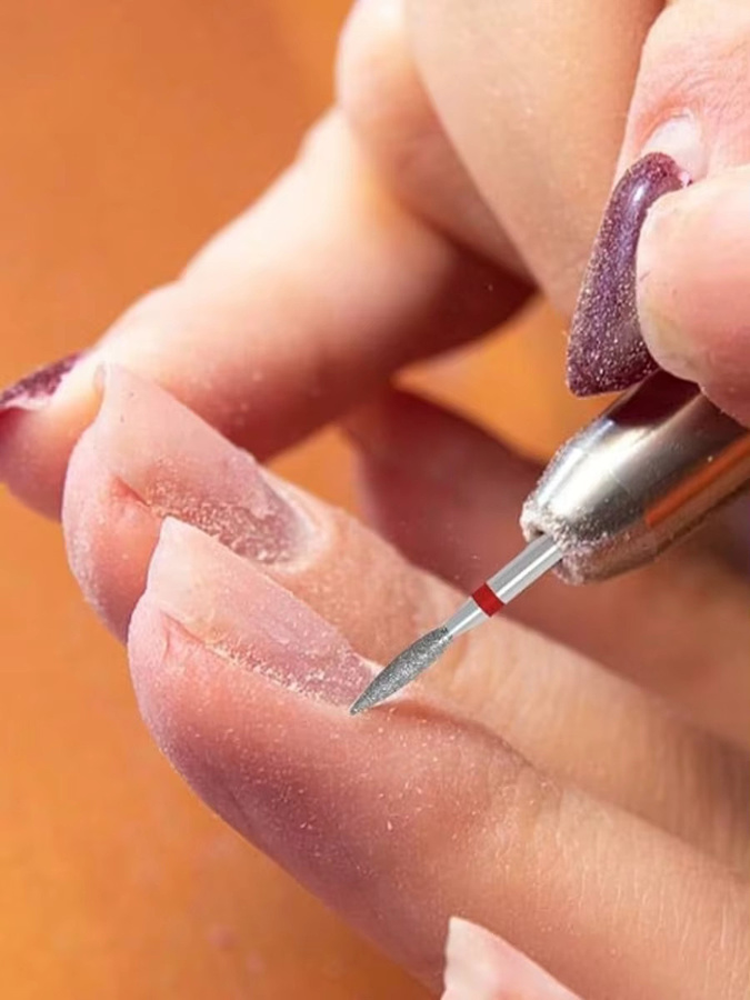 NotNoot Diamant-Nagelbohrer, 10 Stück, fein oder mittel - Bild 2
