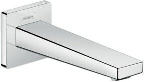 Hansgrohe Metropol Wanneneinlauf für die Wandmontage, Chrom, Ausladung: 167,5 mm - Bild 1