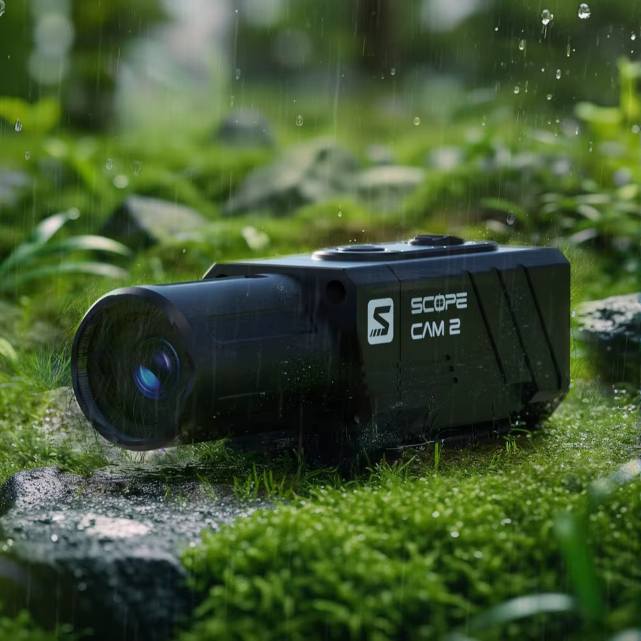 RunCam Scopecam 2S Drohnenkamera in Schwarz mit Metallgehäuse, 1080P 60FPS, IP64 wasserdicht, Brennweite L25-L35mm - Bild 2