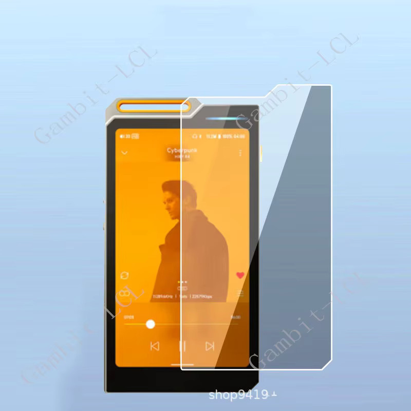 HiBy R4 Displayschutzfolie aus gehärtetem Glas 9H HD, transparent, 2-4 Stück - Bild 3