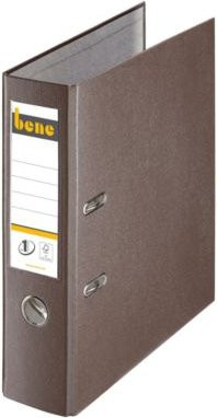 BENE KS Hebelordner 80mm Braun Nr. 291400 - Bild 1