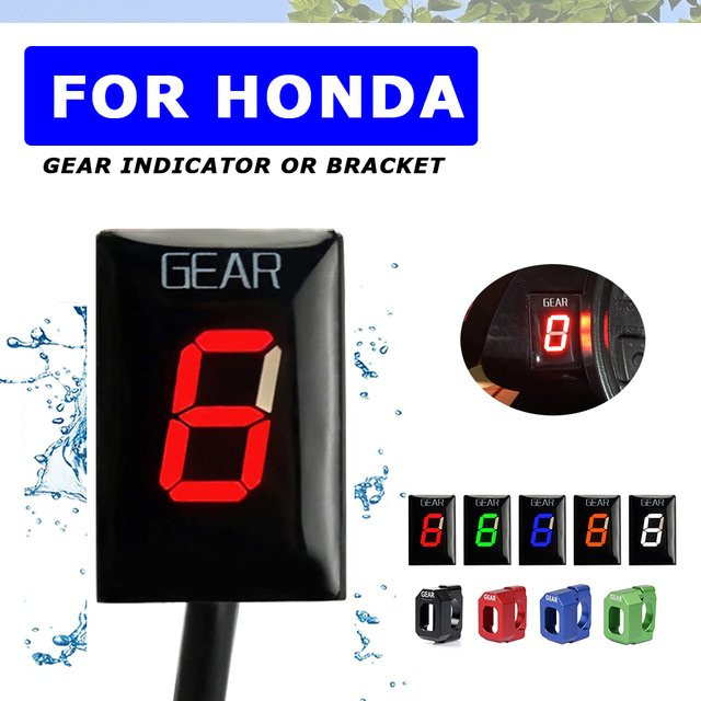 S2R Getriebe Anzeige und Geschwindigkeitsanzeige Display in Grün für Honda CB500X CB600F Hornet CB650F CBR1000RR CBR600RR Motorrad Zubehör - Bild 1