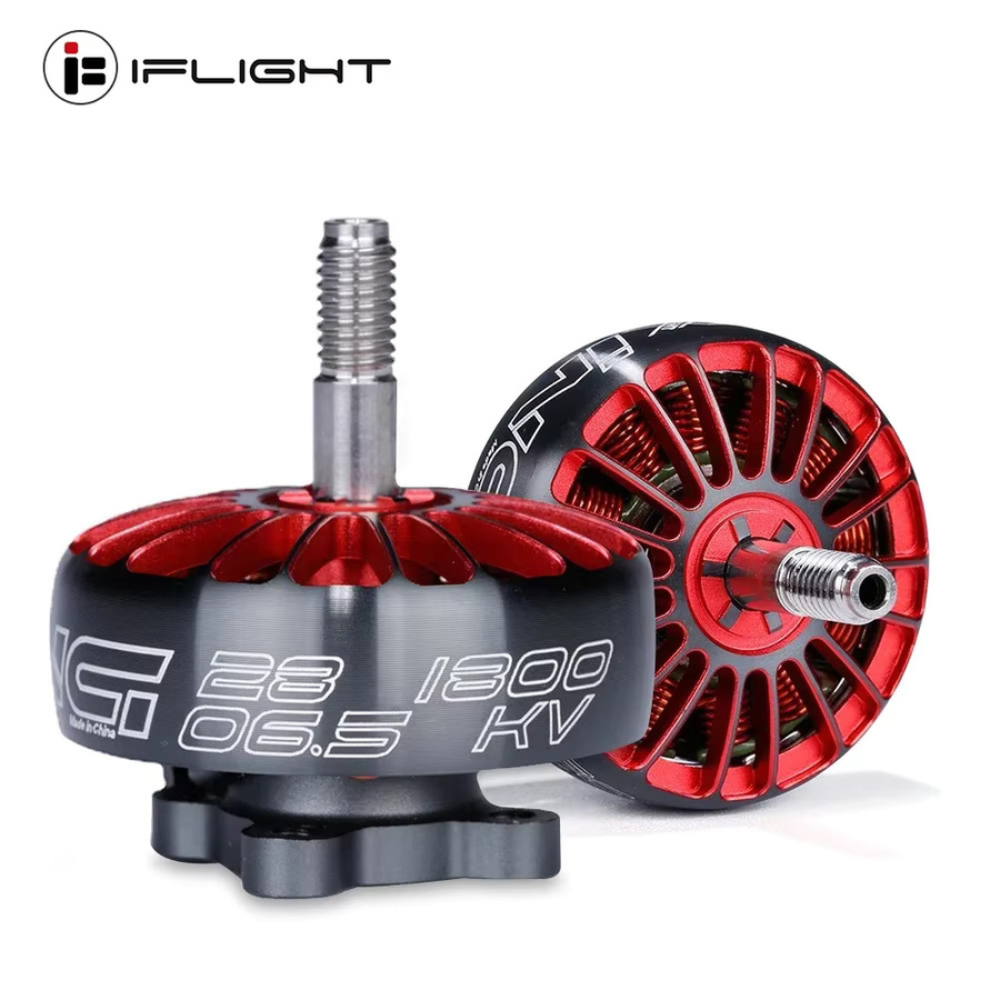 IFlight XING 2806.5 1300KV 1800KV Bürstenloser Motor, Schwarz, Metall - Bild 3