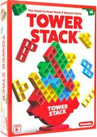 Just Play Tower Stack Geschicklichkeitsspiel und Bauspiel in Bunt/Mehrfarbig - Bild 1