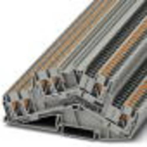 Phoenix Contact 3210600 Doppelstockklemme Zugfeder Grau 5,2 mm 50 Stück - Bild 1
